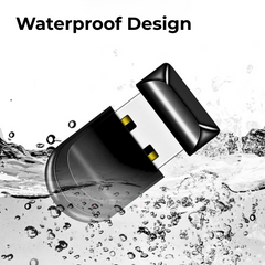 High-Speed Mini Pen Drive 64GB Black USB 2.0