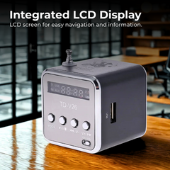 Mini Stereo Bluetooth Speaker FM Radio TF Card