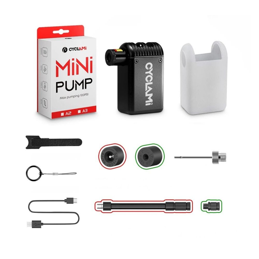 Mini Cordless Bike Pump – Portable Air Inflator