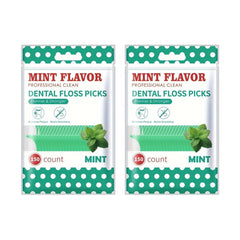 Mint Floss Sticks 300/150/50 PCS for Fresh Interdental Care