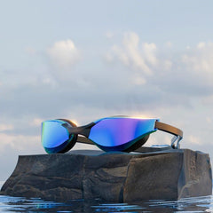 Mirrored Anti-Fog Swimming Goggles — 3D Fit