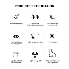 Mirrored Polarized Swim Goggles — Anti-Fog UV Shield