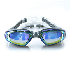 Mirrored Anti-Fog Swim Goggles — UV Protection