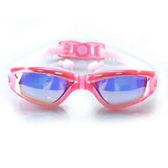 Mirrored Anti-Fog Swim Goggles — UV Protection