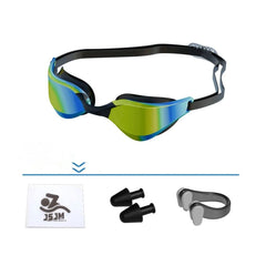 Mirrored Anti-Fog Swimming Goggles — 3D Fit