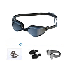 Mirrored Anti-Fog Swimming Goggles — 3D Fit