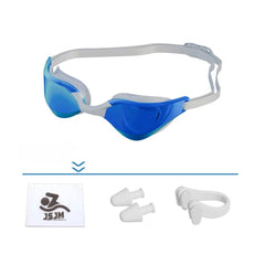 Mirrored Anti-Fog Swimming Goggles — 3D Fit