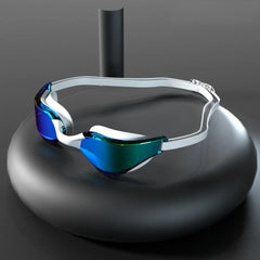 Mirrored Polarized Swim Goggles — Anti-Fog UV Shield