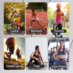 Moisture-Wicking Elastic Sports Headband for Men & Women