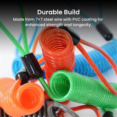 Motorcycle Disc Brake Reminder Cable 2.5m Lock