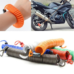 Motorcycle Disc Brake Reminder Cable 2.5m Lock