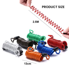 Motorcycle Disc Brake Reminder Cable 2.5m Lock
