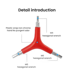 Bicycle Y-Type Hex Wrench – 3-Way Allen Key Tool