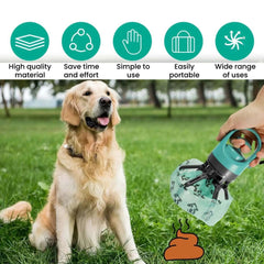 Multi-Claw Dog Poop Picker & Bag Dispenser