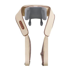 Multi-Function Neck & Shoulder Deep Tissue Massager - brown