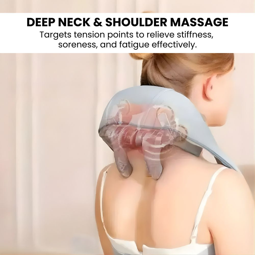Multi-Function Neck & Shoulder Deep Tissue Massager - neck and shoulder