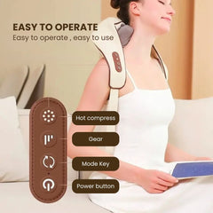 Multi-Function Neck & Shoulder Deep Tissue Massager - details
