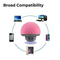 Party Mini Mushroom Bluetooth Speaker Waterproof
