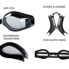 Myopia Swim Goggles — Optical Glasses for Pool & Water Sports