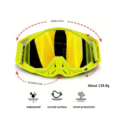 NAFEIB Motocross Goggles Windproof Glasses for ATV & MTB