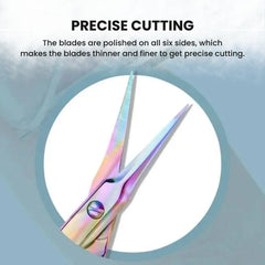 Nail Art Cuticle Scissors with Curve Blade Design