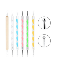 Nail Art Drawing Pen Set for DIY Gel & Marble Manicures