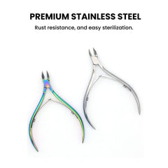 Nail Cutter Tool – Stainless Cuticle Nippers for Manicure