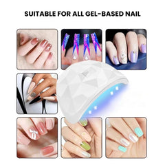 Nail Dryer Lamp for Gel Polish with Timer & Sensor