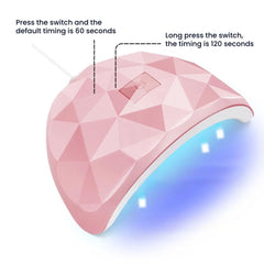 Nail Dryer Lamp for Gel Polish with Timer & Sensor
