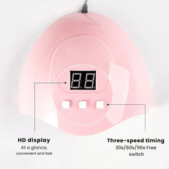 Nail Lamp Kit with High-Speed Drill for Salon Manicure