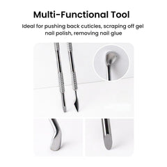 Nail Polish Remover Tool & Cuticle Scraper for Manicure