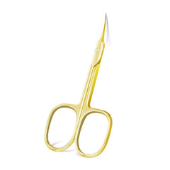 Nail Art Cuticle Scissors with Curve Blade Design