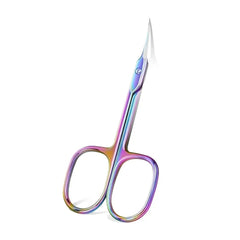 Nail Art Cuticle Scissors with Curve Blade Design