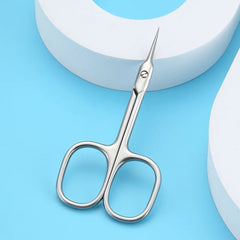 Nail Art Cuticle Scissors with Curve Blade Design
