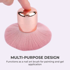 Nail Art Mushroom Brush, Gel Dust Cleaning & Makeup Tool