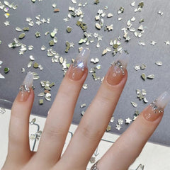 Nail Art Rhinestones 300pcs Mixed Shapes Crystal Gems Set