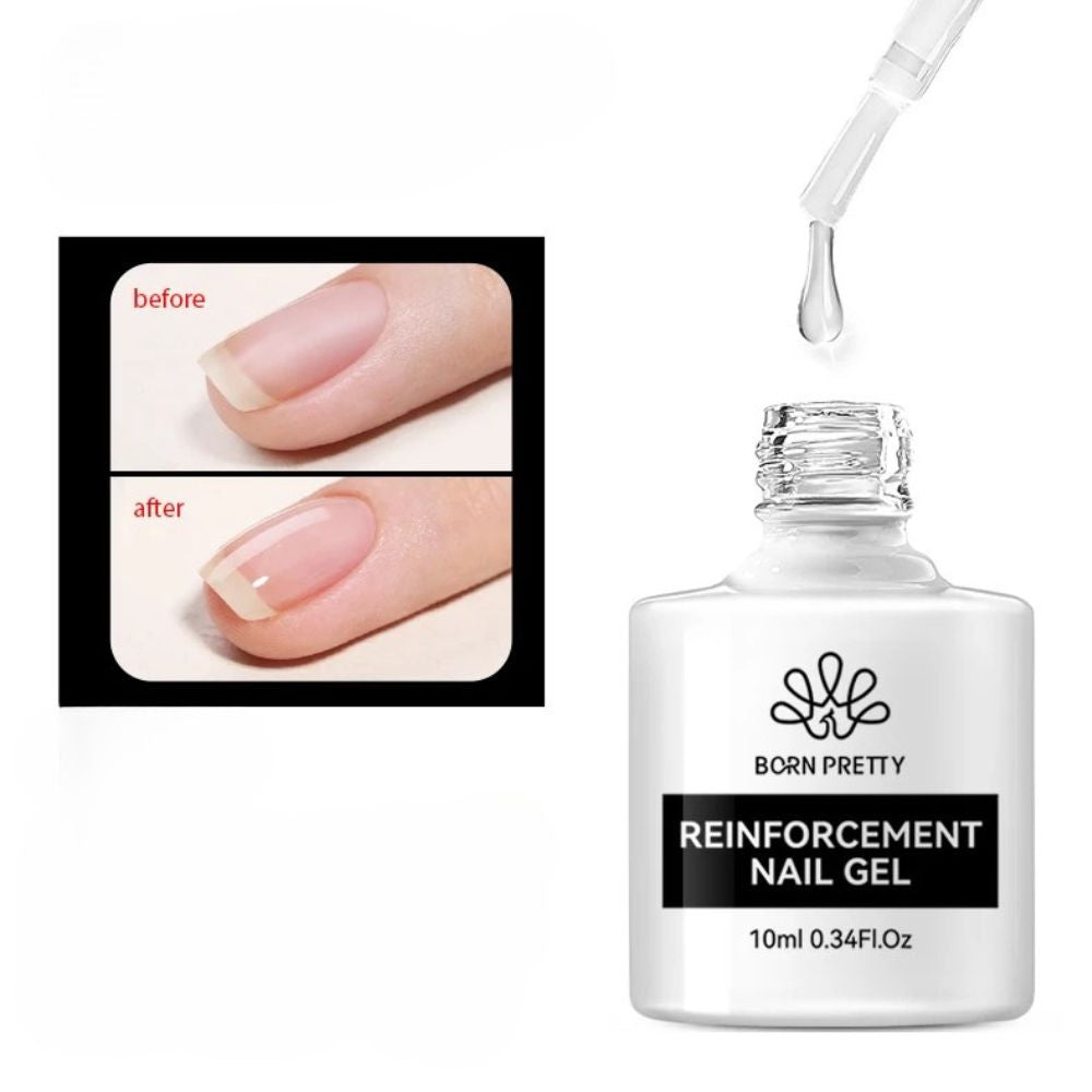 Nail Gel Kit UV LED Soak Off – Base, Top & Reinforce 10ml