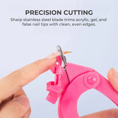 Nail Tip Cutter for Acrylic Nails – U Shape Edge Trimmer