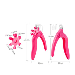 Nail Tip Cutter for Acrylic Nails – U Shape Edge Trimmer