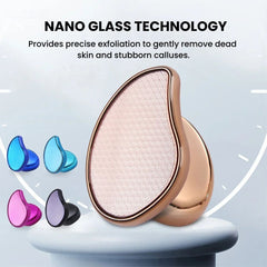 Nano Glass Foot Grinder Callus Remover for Smooth Heels