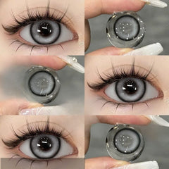 Natural Brown, Gray & Blue Fashion Contact Lenses