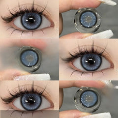 Natural Brown, Gray & Blue Fashion Contact Lenses