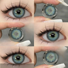 Natural Brown, Gray & Blue Fashion Contact Lenses
