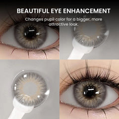 Natural Brown, Gray & Blue Fashion Contact Lenses