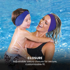 Neoprene Swim Ear band — Adjustable Velcro Headband