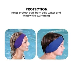 Neoprene Swim Ear band — Adjustable Velcro Headband