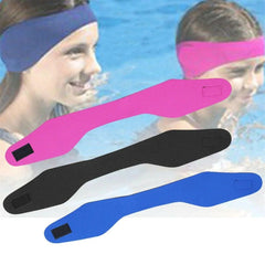 Neoprene Swim Ear band — Adjustable Velcro Headband