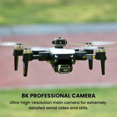 New S2S 8K Dual-Camera Foldable Quadcopter — Pro