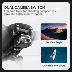 New S2S 8K Dual-Camera Foldable Quadcopter — Pro