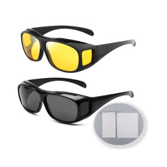 Night Vision Anti-Glare Driving Glasses for Men & Women